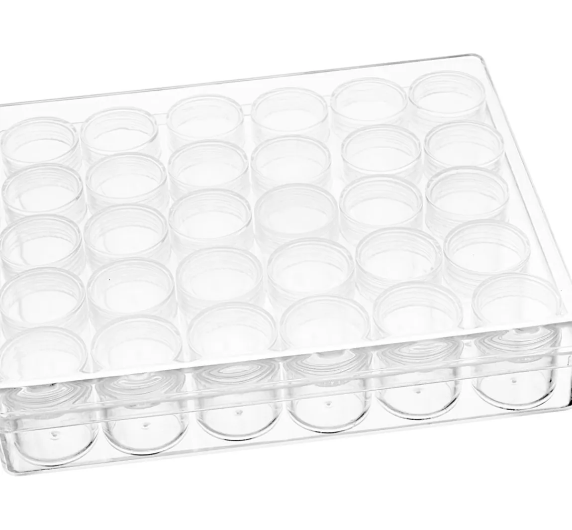 New VBS Sortierbox mit 30 Schraubdosen