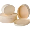 Discount VBS Spanschachteln "Oval", 3er-Set