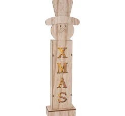 Outlet VBS Standfigur "Schneemann", inkl. Beleuchtung