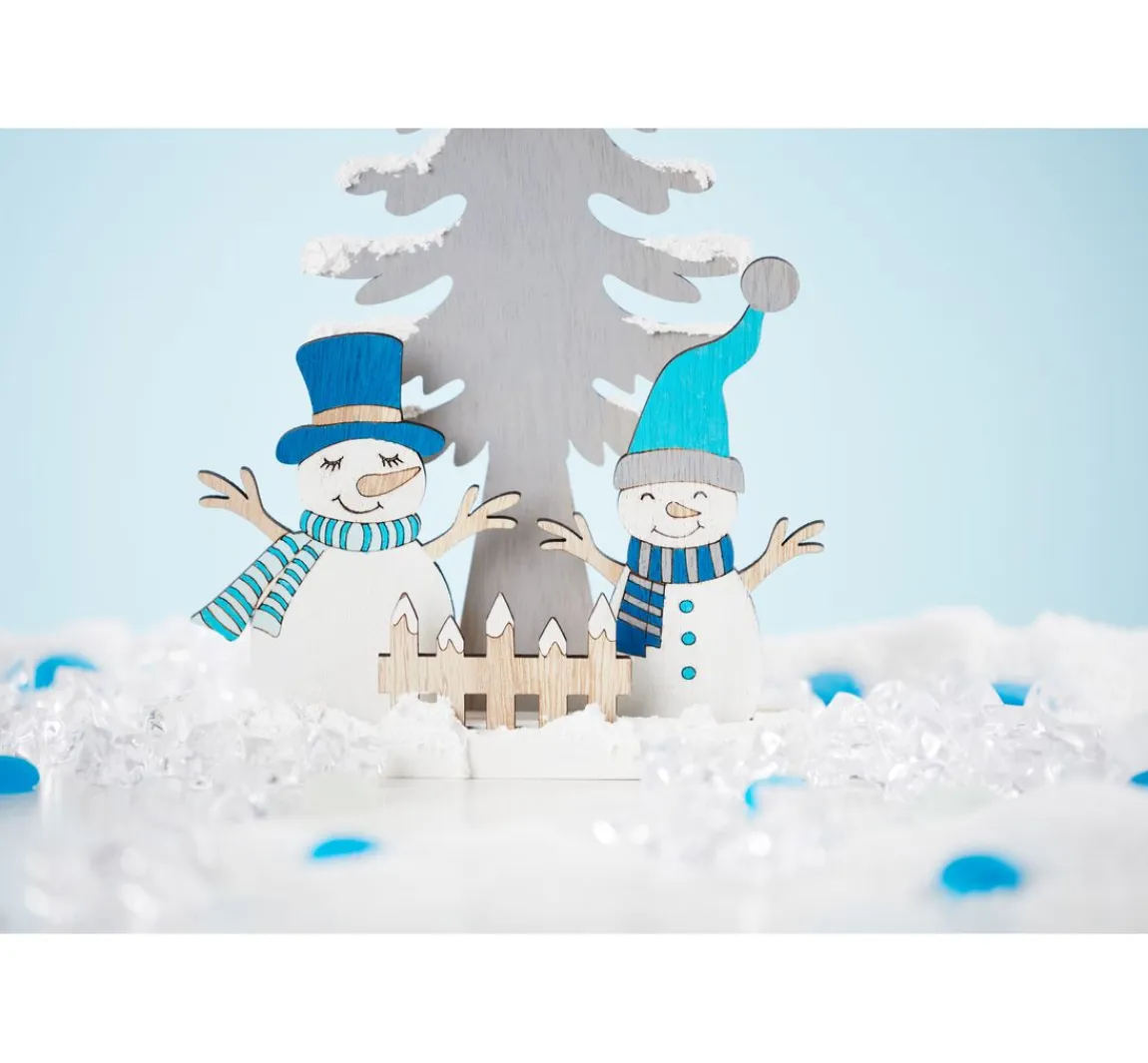 Sale VBS Steckmotiv "Schneemänner mit Tanne"
