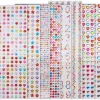 Discount VBS XXL VBS Strassstein-Sticker "Bunt gemixt", 8 Karten