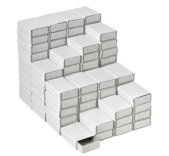 Discount VBS XXL VBS Streichholzschachteln "Weiß", 5 cm, 100 Stück