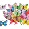 Discount VBS XXL VBS Streuteile "Schmetterling", Groß, 20 Stück