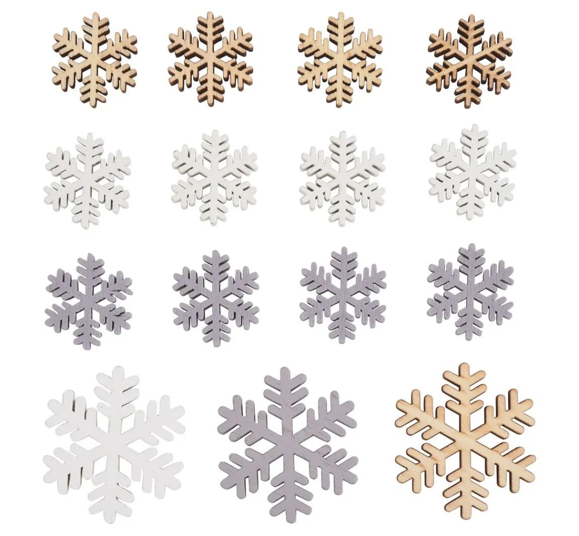 New VBS Streuteile "Schneeflocken-Mix"