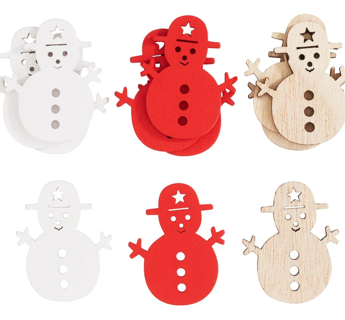 Sale VBS Streuteile "Schneemann"