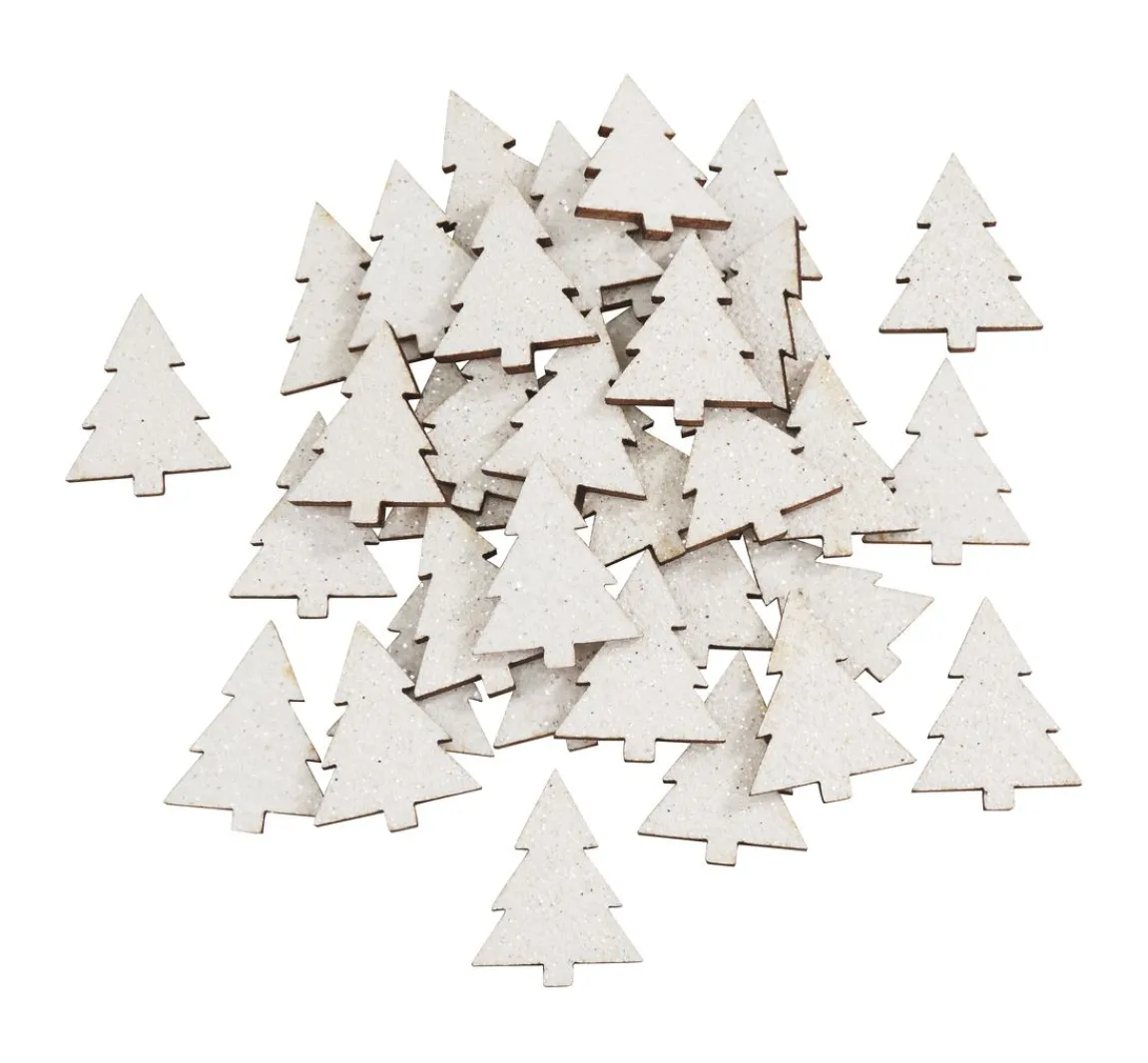 Sale VBS Streuteile "Tanne", Gold Glitzer
