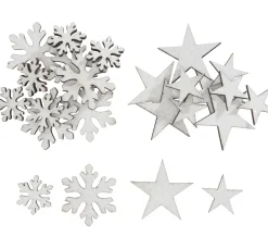 Outlet VBS Streuteile-Mix "Schneeflocke und Stern"