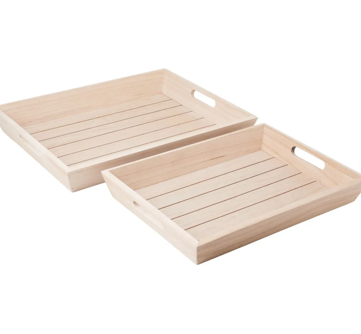 Clearance VBS Tablett "Casa", 2er-Set