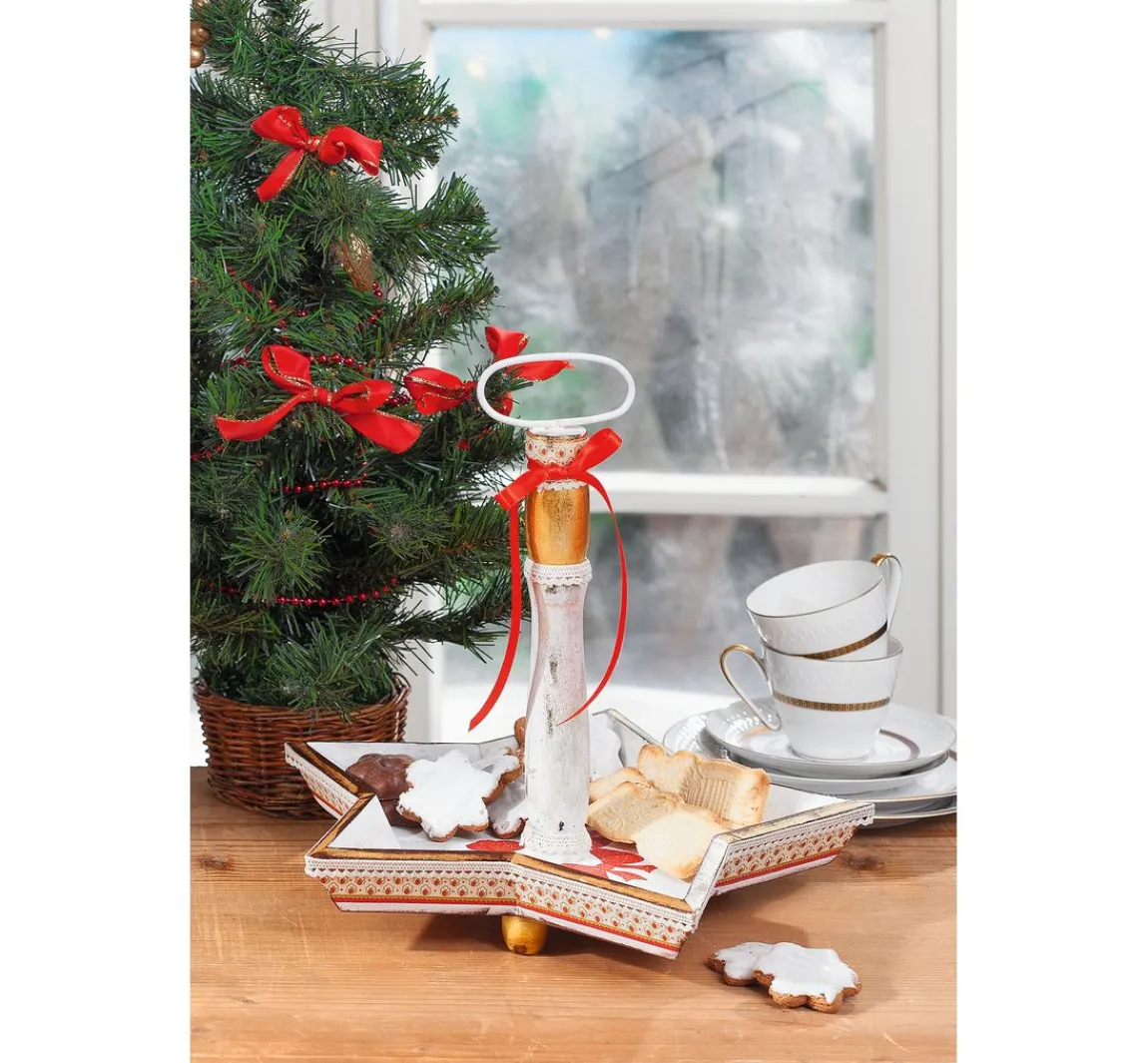 Sale VBS Tablett-Etagere "Stern"
