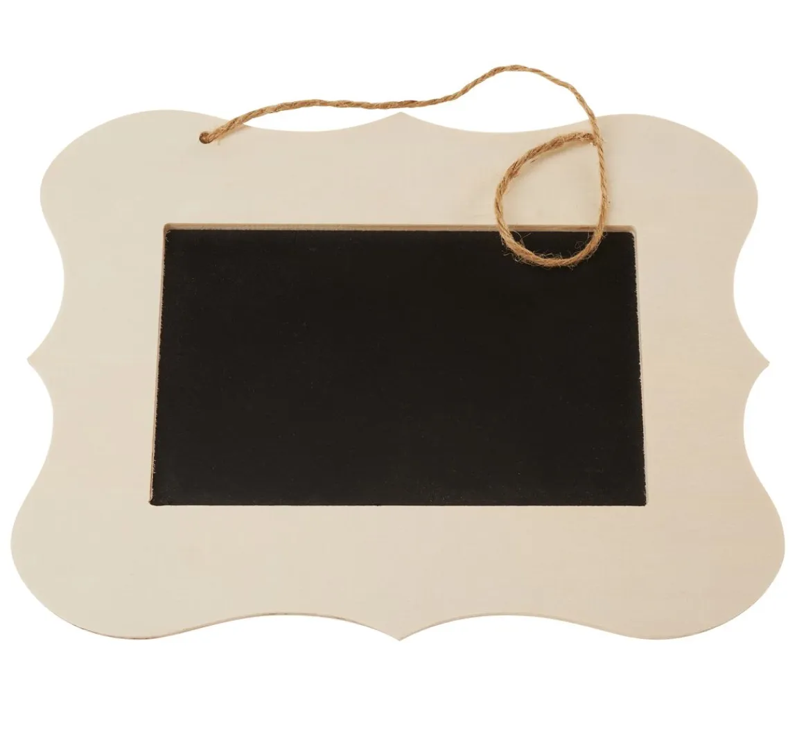 Outlet VBS Tafel mit Holzrahmen