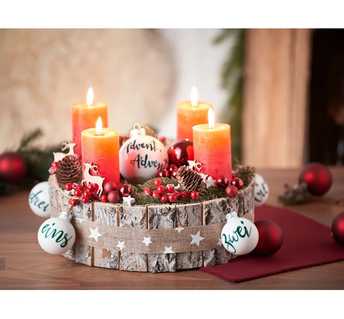 Outlet VBS Tannenzweig mit Beeren und Zapfen