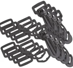 Online VBS XXL VBS Taschenzubehör-Set "Karabiner, D-Ring und Leiterschnalle", 30-tlg