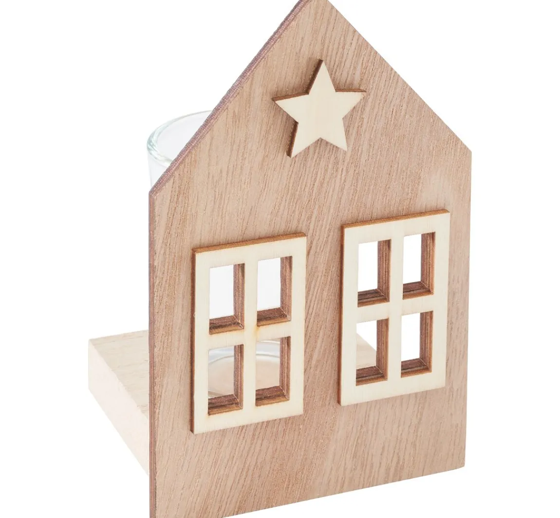 Best VBS Teelichthalter "Haus"