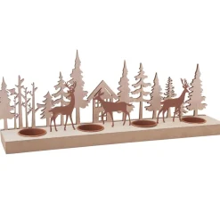 Clearance VBS Teelichthalter "Rehe im Wald"