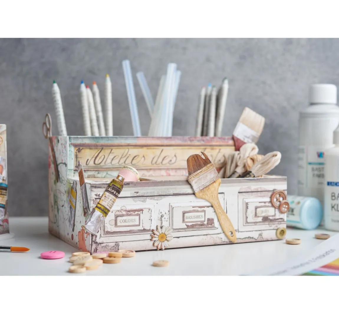 Sale VBS Utensilienbox mit 6 Fächern