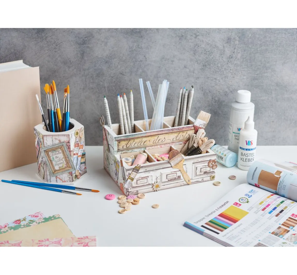 Sale VBS Utensilienbox mit 6 Fächern
