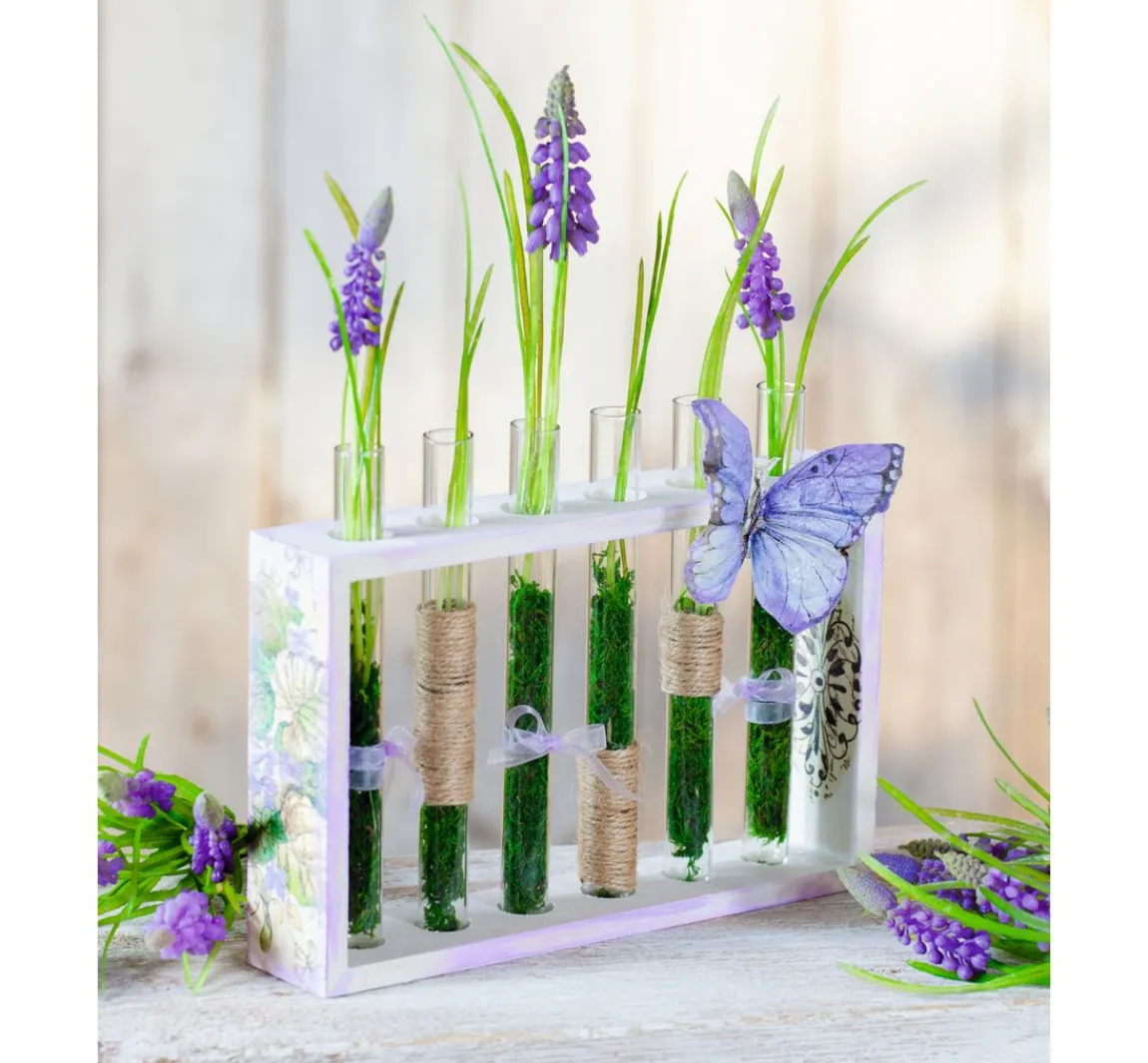 Hot VBS Vase Reagenzglashalter "Cube"
