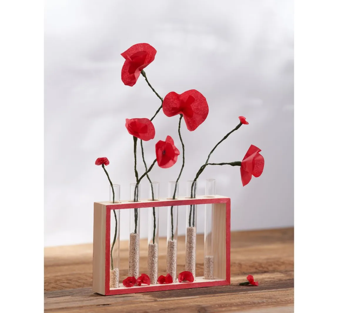 Hot VBS Vase Reagenzglashalter "Cube"