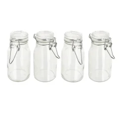 New VBS Vorratsglas mit Bügelverschluss, 170 ml
