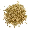 Clearance VBS XXL VBS Wachsperlen-Sortiment "Gold", 1.000 Stück