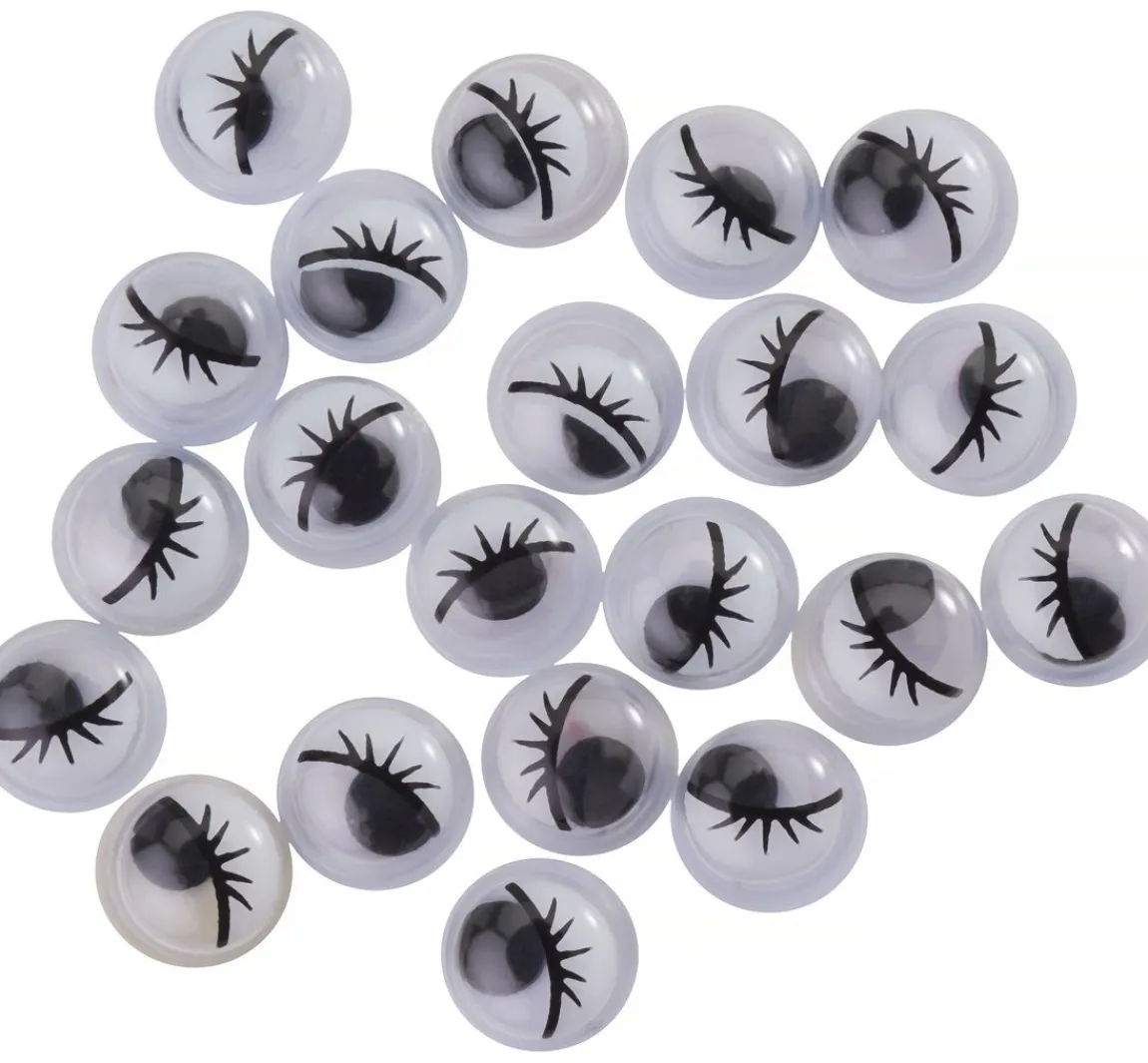 Discount VBS Wackelaugen mit Wimpern