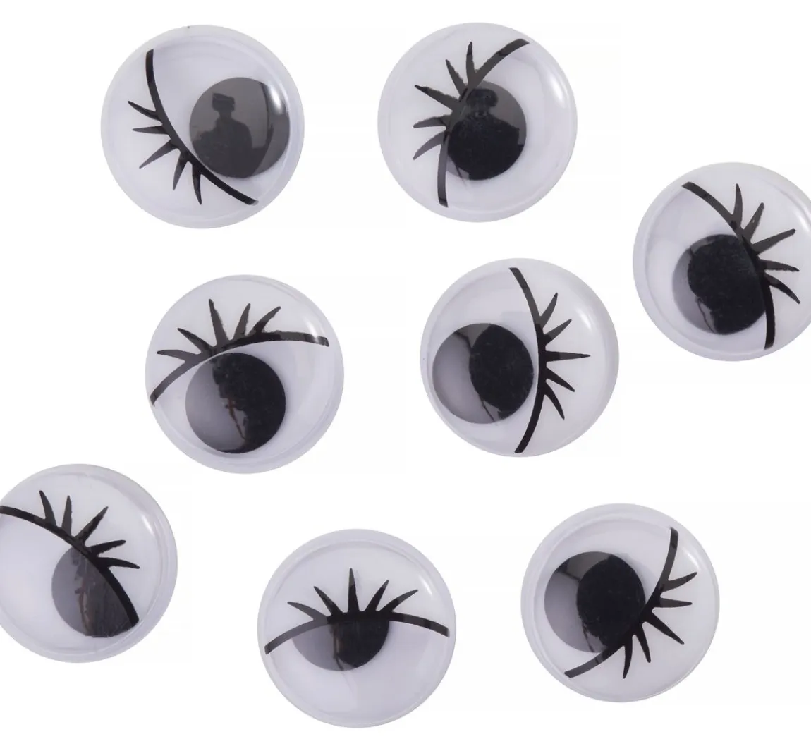 Discount VBS Wackelaugen mit Wimpern