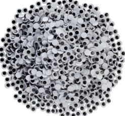 New VBS XXL VBS Wackelaugen zum Aufkleben "Rund", 12 mm, 1.500 Stück