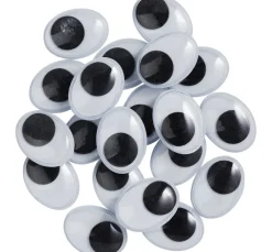 Sale VBS Wackelaugen zum Aufkleben "Oval", 20 mm, 20 Stück