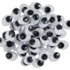 Outlet VBS Wackelaugen zum Aufkleben "Oval", 10 mm, 50 Stück