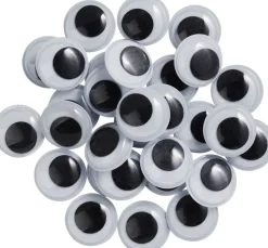 New VBS Wackelaugen zum Aufkleben "Rund", 20 mm, 30 Stück