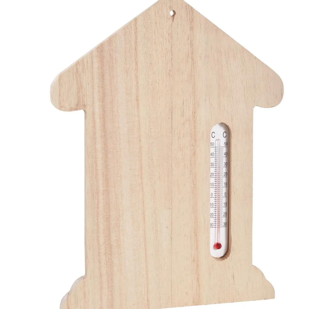 New VBS Wandthermometer "Haus"