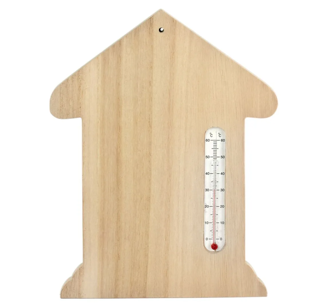 New VBS Wandthermometer "Haus"