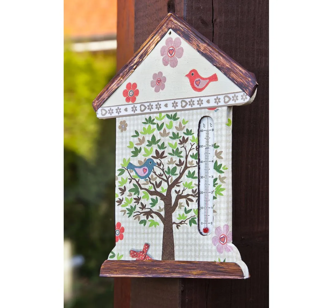 New VBS Wandthermometer "Haus"
