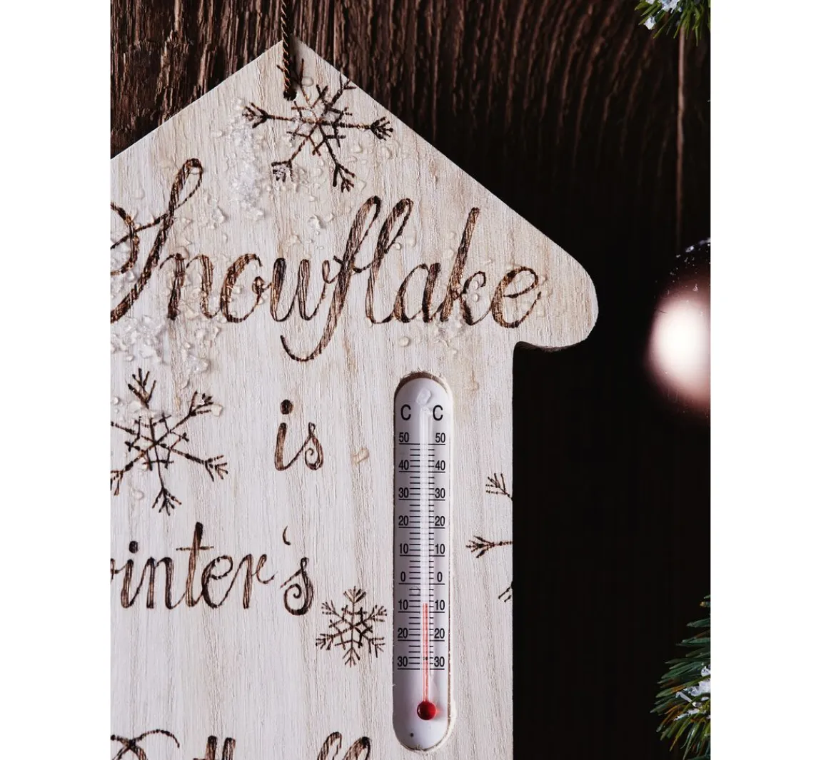 New VBS Wandthermometer "Haus"