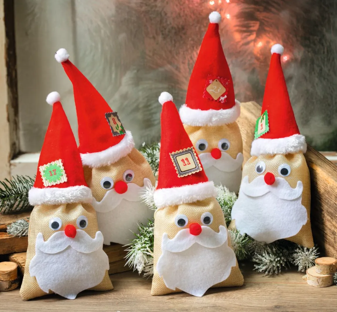Online VBS Weihnachtsmützen, 6 Stück