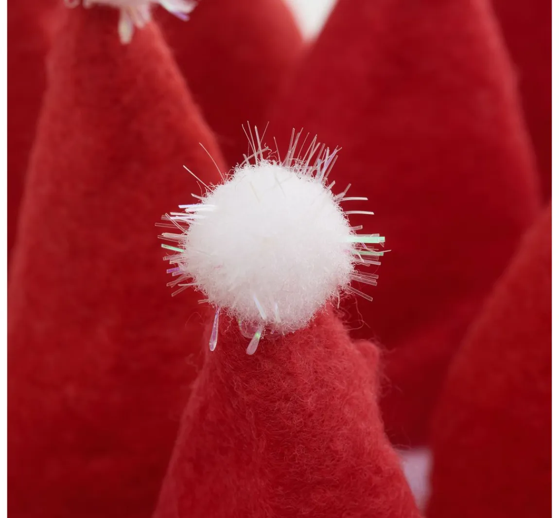 Discount VBS XXL VBS Weihnachtsmützen für 5 cm Kopfdurchmesser, 24 Stück