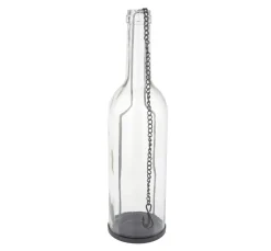 Clearance VBS Windlicht "Flasche", Höhe 29 cm