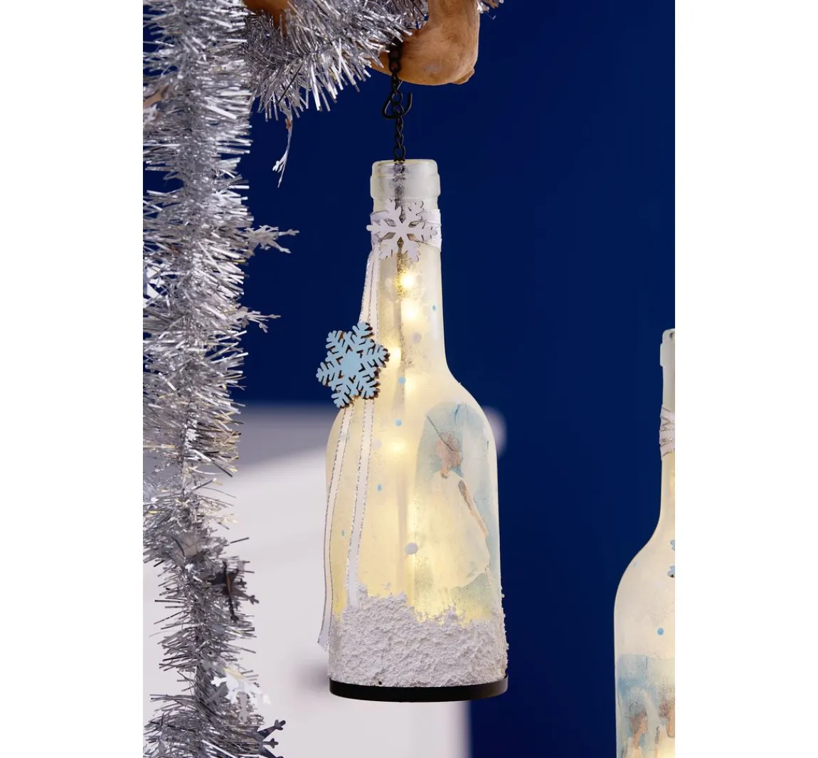 Clearance VBS Windlicht "Flasche", Höhe 29 cm