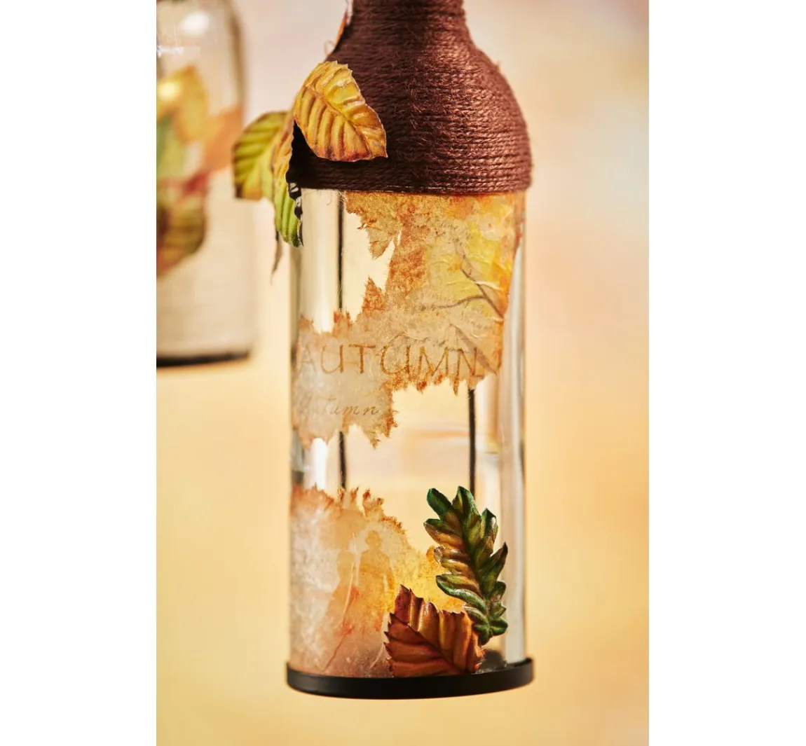 Clearance VBS Windlicht "Flasche", Höhe 29 cm