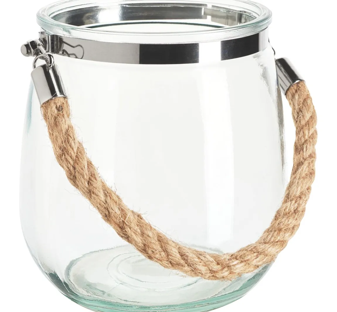 Outlet VBS Windlicht-Glas mit Kordel