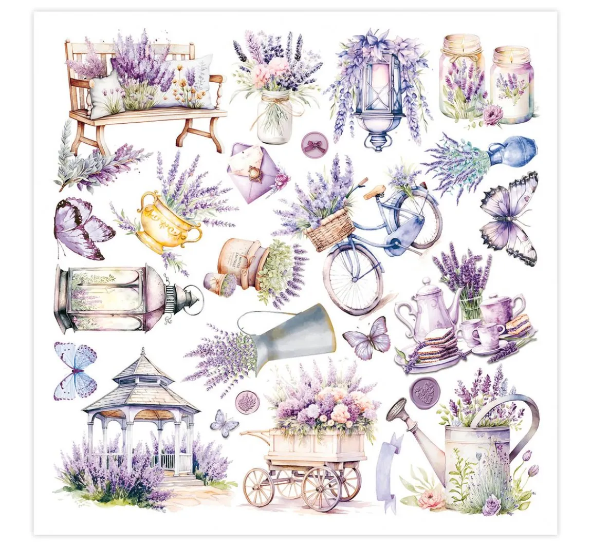 Online Ciao Bella Vellum Paper "Morning in Provence"