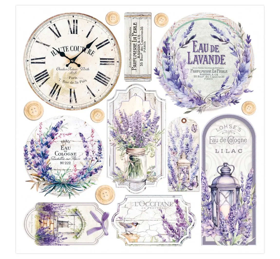 Online Ciao Bella Vellum Paper "Morning in Provence"