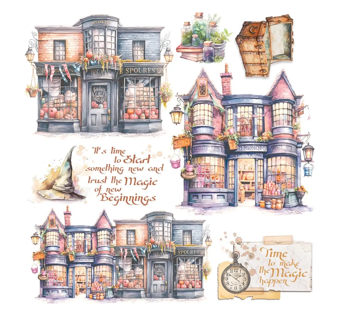 Best Ciao Bella Vellum Paper "Wizard Academy"