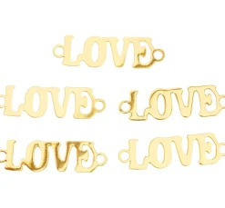 Discount PRACHT Verbinder "Love", 5 Stück