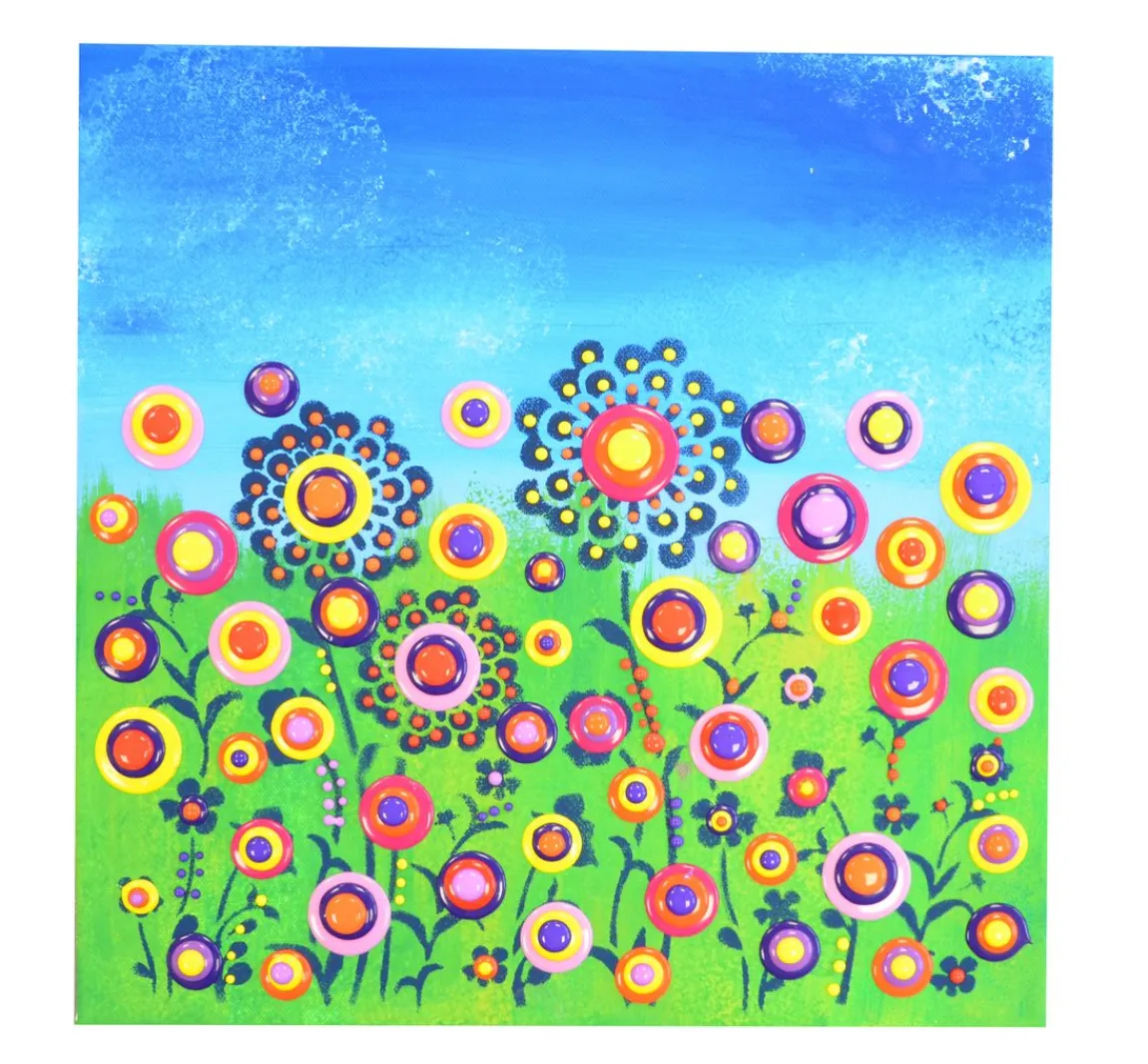 Clearance Viva Decor Blob Paint Farb-Set "Blumenwiese"