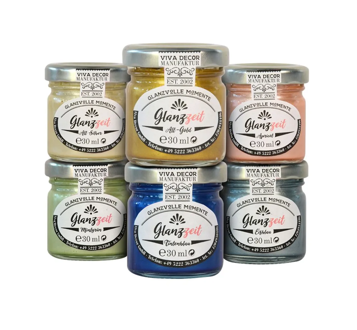 Clearance Viva Decor Glanzzeit "Glanzvolle Momente", 6er-Set