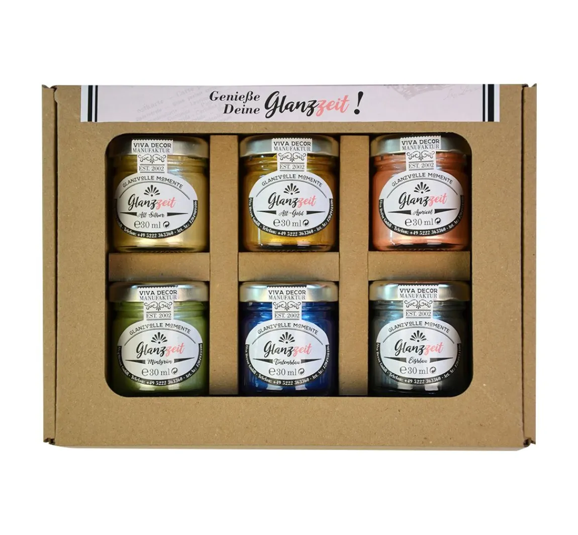 Clearance Viva Decor Glanzzeit "Glanzvolle Momente", 6er-Set