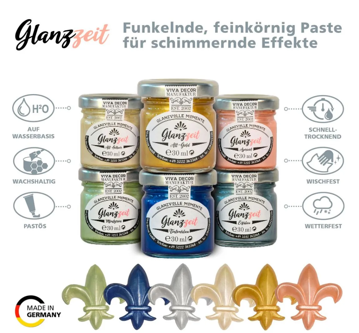 Clearance Viva Decor Glanzzeit "Glanzvolle Momente", 6er-Set