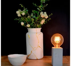 Clearance Viva Decor Keramik-Effekt, Altweiß