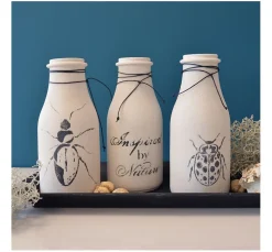 Clearance Viva Decor Keramik-Effekt, Altweiß